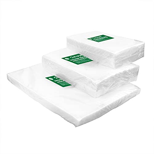O2frepak150Beutel(50)15x25cm und (50)20x30cm und (50)28x40cm Vakuumier Beutel Vakuumbeutel für Lebensmittel,BPA-Frei…