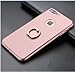 Xeber iPhone 6 Plus 6s Plus Case,Ultra Light Slim Fit Anti Scratch Fingerprint Premium Matt Surface with Ring Brackets Excellent Grip for iPhone 6 Plus 6s Plus Case (iPhone 6 Plus 6s Plus, Rose Gold)