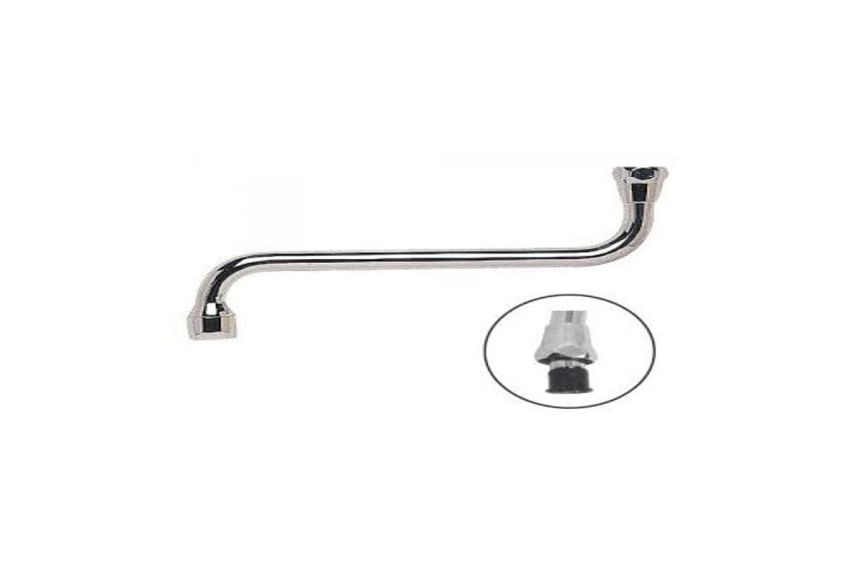 Somatherm 1795-58 Bottom Spout 15/21-lg 200 mm, Grey