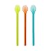 Boon Serve Baby Feeding Spoons, Blue/Orange/Green, (Pack of 3)