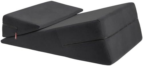 Bedroom Foam Wedge and Ramp Set for Intimate Moments in Black Color