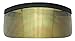Matte Black Retro Futuristic Single Shield Color Oversized Visor Sunglasses (Matte Black, Bronze Mirror)