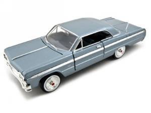 1964 Chevrolet Impala Blue 1:24 Diecast Car Motormax