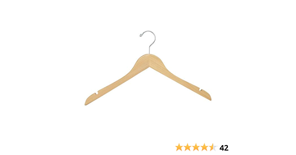 gancho de madera para colgar ropa