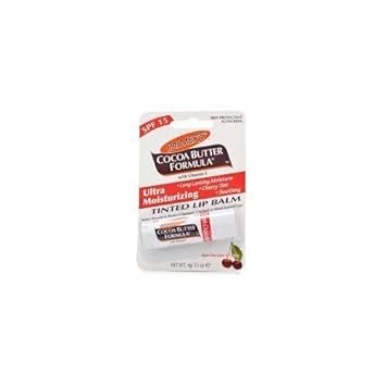Palmers Cocoa Butter Ultra Moisturising Tinted Dark Chocolate And Cherry Lip Balm 4g x3 by Palmers