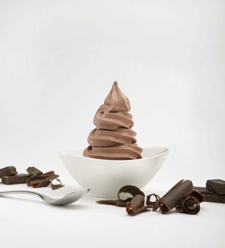 FROSTLINE CHOCOLATE SOFT SERVE ICE CREAM MIX, LACTOSE & GLUTEN FREE – JUST ADD WATER, DAIRY, OR DAIRY FREE ALTERNATIVE, USE WITH BLENDER, COUNTERTOP ICE CREAM MAKER, SOFT SERVE MACHINE – 6 LB BAG