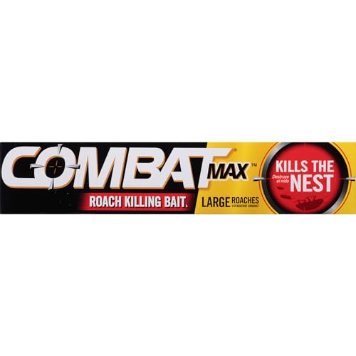 COMBAT MAX LARGE ROACH KILLING BAIT, 8 COUNT (PACK OF 1)