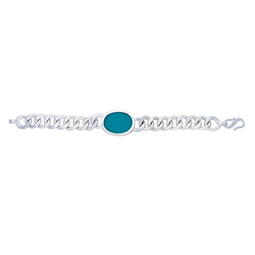 Jewelkaricom-Salman-Khan-Being-Human-Bracelet-Silver-Plated-and-Turquoise-Strand-Bracelet-for-Men-Silver