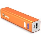 [The Smallest] Jackery Mini Premium 3350mAh Portable Charger - External Battery Pack, Power Bank, &amp; Portable iPhone Charger for iPhone 7, 7 Plus, 6s, 6s Plus, iPad, Galaxy S7, Galaxy S6 (Orange)
