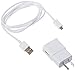 Samsung OEM Universal 2.0 Amp Micro Home Travel Charger for Samsung Galaxy Note 2/S3/S4/S5 - Non-Retail Packaging – White