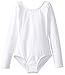 Big Girls O Neck Long Sleeve Leotard One Piece Top Bodysuit Dancewear Costumes