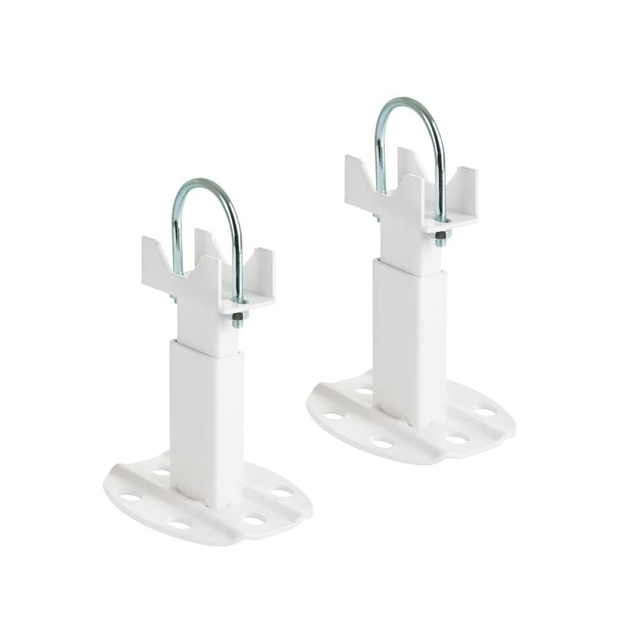 Pair of Floor Brackets for Aluminium radiators, with a Load Capacity of up to 200 kg per Attachment, Advanced Anti-stall System for Maximum Safety.