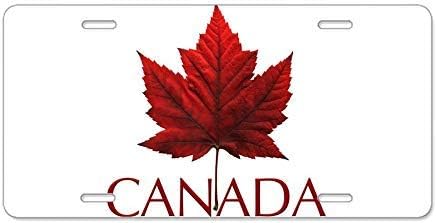 Funny License Plate Frame Canada Souvenir Aluminum License Plate Decorative Front License Plate,Metal License Plate Covers for Women,Vanity Tag,Novelty Gifts,Fathers Day Gifts for Dad,Gifts for Mom