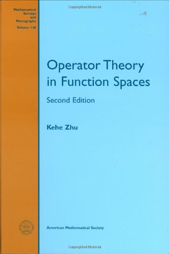 Operator Theory in Function Spaces (Mathematical Surveys and Monographs)