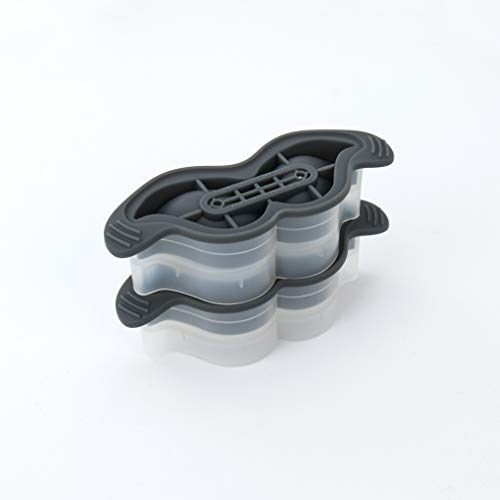 image for Tovolo 22010-0048 Leak-Free, Slow-Melting Novelty Mustache Ice Silicon