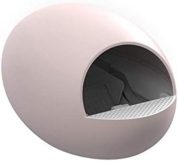 PETVE Cat Litter Box Cat Egg Automatic Cat Toilet, Cat Toilet Deodorant Shovel Machine, Electric Smart Sensor, Cat Supplies,Pink