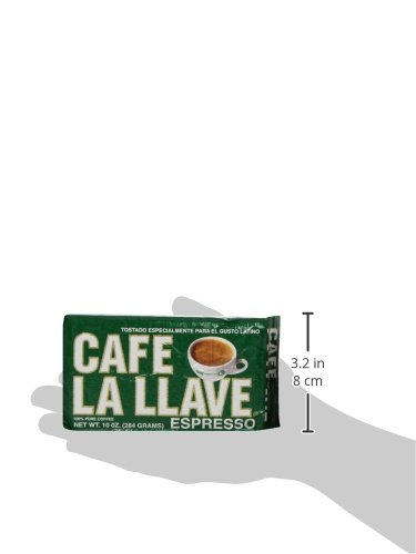 CAFÉ LA LLAVE ESPRESSO, FINE GRIND, 10 OUNCE BRICK