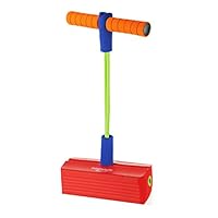 PlayHurray The Original Foam Pogo Jumper for Kids 100% Safe Pogo Stick, Strong Bungee Toy for Toddlers, Fun Foam Hopper for Children Boys/Girls, Squeaks with Each hop! Supports up to 250lbs.