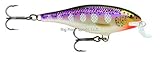 Rapala Shallow Shad Rap 09 Fishing lure, 3.5-Inch, Purpledescent