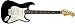 Fender Standard Stratocaster Electric Guitar - Rosewood Fingerboard, Black