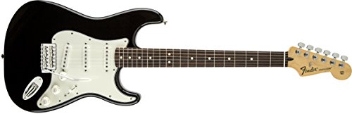 Fender Standard Stratocaster Electric Guitar - Rosewood Fingerboard, Black