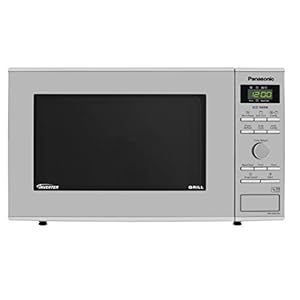 Panasonic-NN-GD37HSBPQ-Microwave-Oven-with-Grill-and-Turntable-1000-W-23-Litres-Silver Panasonic NN-GD37HSBPQ Compact Microwave Oven with Grill and Turntable, 1000 W, 23 Litres, Inverter Power, Good for…
