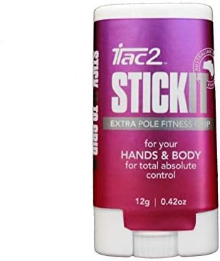 iTAC2 Stick It Level 4 (Extra Strength) Total Absolute Control Pole Dance Fitness Sports Grip Roll On Stick 12gm (Limited Edition)