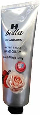 2 packs of H Bella by watsons, Protect &amp; Relax hand cream, Rose &amp; Mixed Berry. This hand cream also combines natural extracts to protect and relax your skin. (80 ml/ pack)