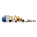 Melissa & Doug Classic Toy Wooden Dump Truck & Loader with Construction Pieces