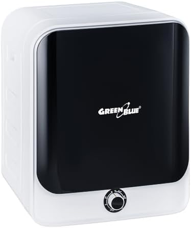 GB415 Elektrischer Wäschetrockner | 3 kg Füllgewicht | Einstellbare Trockenzeit 20-180 Minuten | 830 W Leistung | Ablufttrockner für Kleidung | Freistehend oder Wandmontage