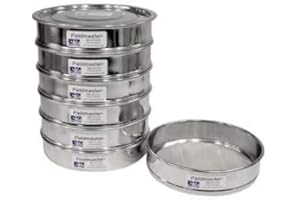 toauo Soil Sampling Sieve Set, Stainless Steel, 2 (in) Height