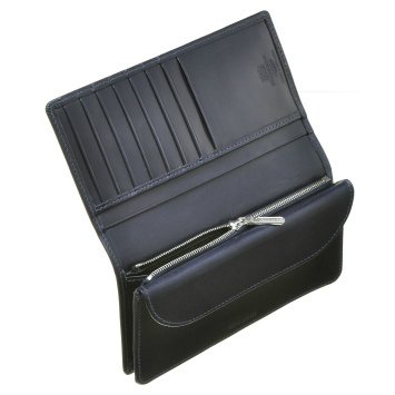 送料込 Whitehouse Cox ホワイトハウスコックス 財布 メンズ ブライドルレザー 2つ折り長財布 ネイビー S19 Sc 0002 並行輸入品 B073cqdcjk 即納 最大半額 Celebration Fl Us