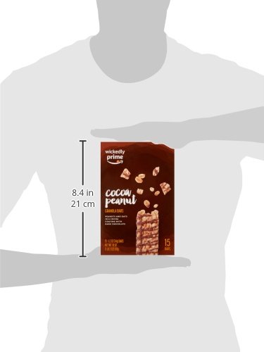 Wickedly Prime Granola Bar Cocoa Peanut Gluten Free Kosher 1 2 Ounce 15 Count Pricepulse