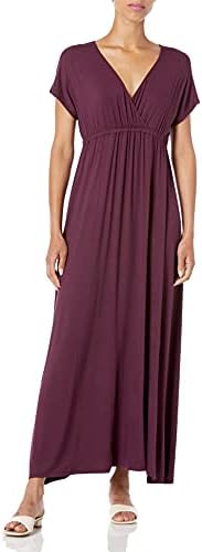 Amazon Essentials Women's Surplice Maxi 