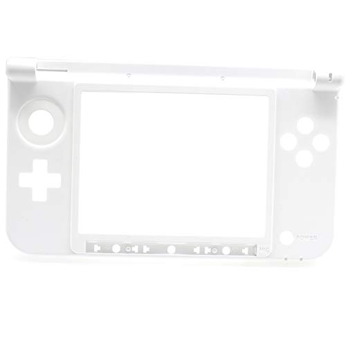 Deal4GO Replacement Hinge Part Bottom Middle Shell Housing Cover Midframe Case for Nintendo 3DS XL / 3DS LL (White)