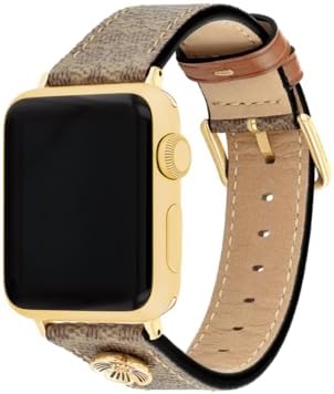 Amazon.com: Coach Apple Watch Strap, Compatible with Apple Watch