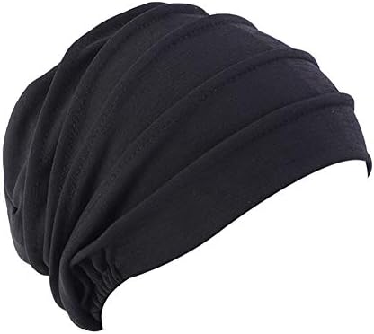 XiFe Unisex Indoors Cotton Beanie- Soft Sleep Cap for Hairloss, Cancer, Chemo