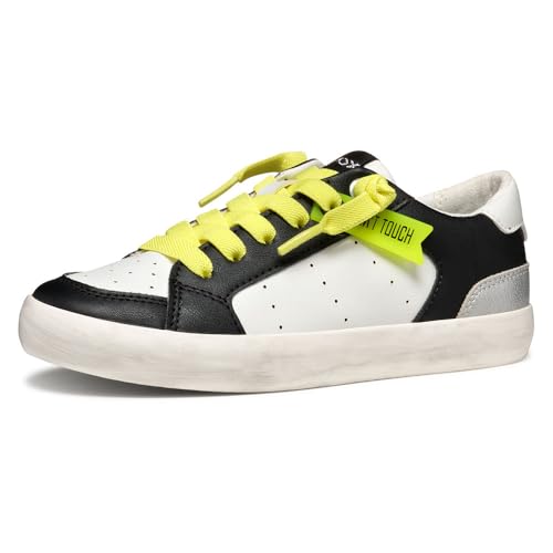 - J GISLI Girl A, Zapatillas Niñas, White/Black,