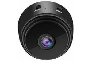 Spy Camera Wireless WiFi Remote Control via APP HD 1080P Security with Motion Detection Infrared Night Vision Wide Angle Long