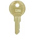 Hudson Lock 325A Replacement Key 2 Keys