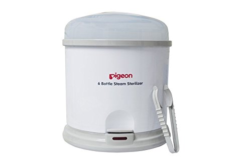 Pigeon-6-Bottle-Steam-Sterilizer-White