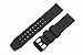 Luminox Replacement Rubber Watch Band Strap with PVD Black Buckle EVO Navy SEAL Colormark 3050 3950 8800