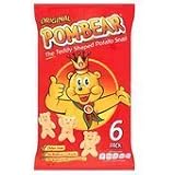 Pom-Bear Original Snacks 6 X 19G by Pom-Bear