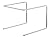 Update International PTS-9 Chrome Plated Steel Rod Pizza Tray Stand