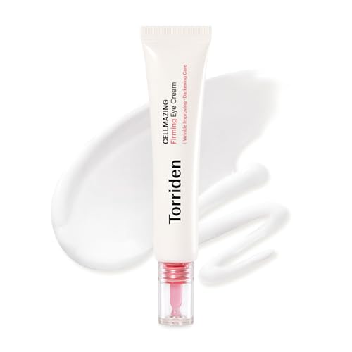 Torriden CELLMAZING Collagen Firming Eye Cream 30ml (1.01 fl.oz) | Wrinkle Improvement and Dark Circles Care | 5D Collagen Complex, 4R Pure Retinol | Korean Skincare Eye Cream