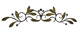 Deco 79 63084 Metal Wall Decor, 31" x 6" (Kitchen)