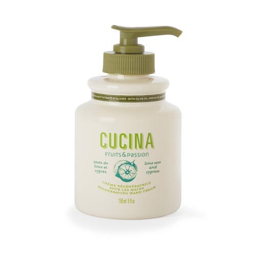 Fruits and Passion's Cucina 5.0 fl oz Regenerating Hand Cream Lime Zest and Cypress