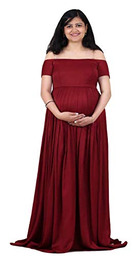 Bloosom Bells Women's Mushroom Twill Maternity Wear(003_Red)
