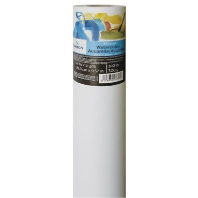 Canson Artist Series Montval Watercolor Paper, Cold Press, 140 Pound, 48 Inch x 5 Yard Roll
