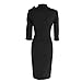 Women's Celebrity 1950s Vintage Retro Bow Cocktail Party Evening Dress 469 Blk 12